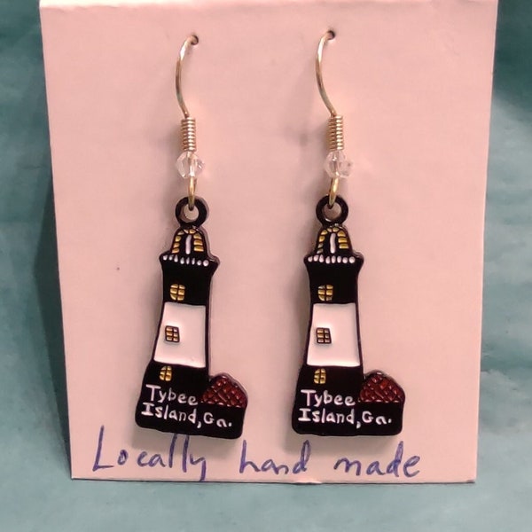 Tybee Lighthouse Earrings