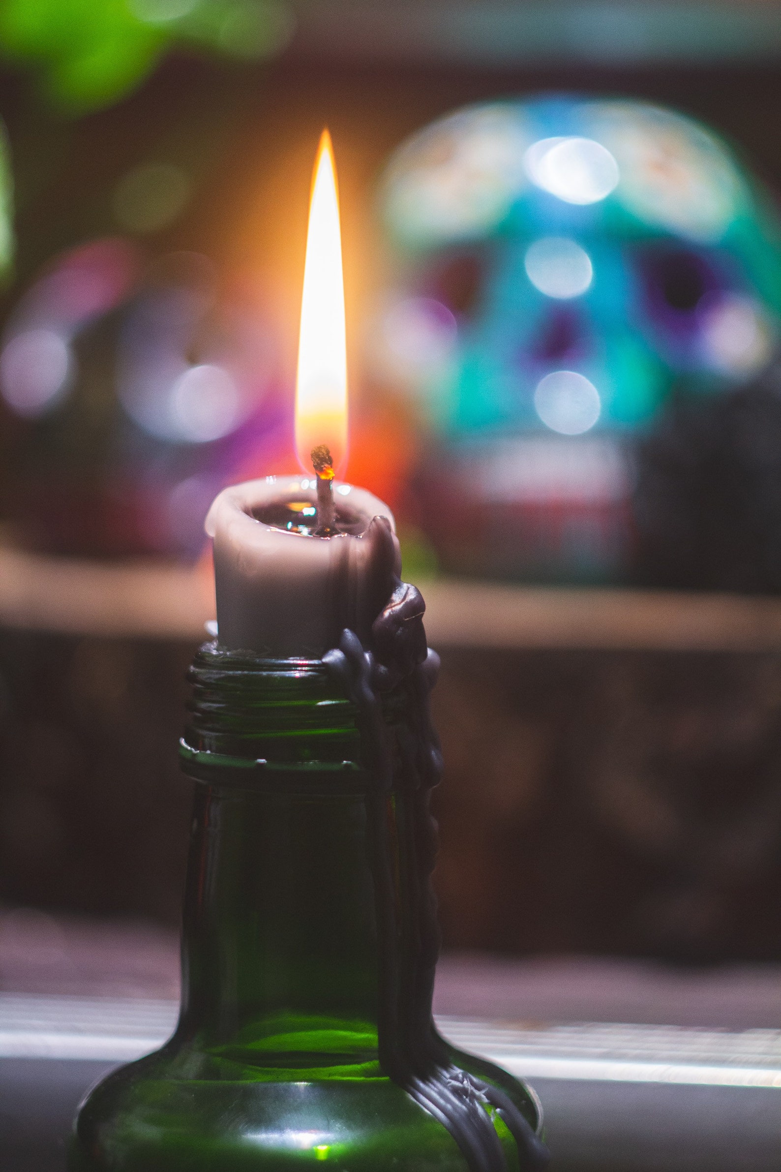 Black Drip White Soy Candles Etsy