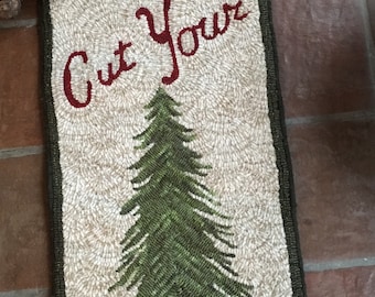 Cut Your Own rug hooking pattern