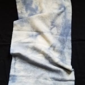 Clouds hand dyed wool