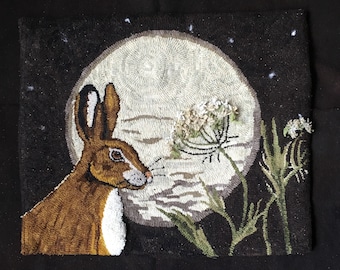 PATTERN:I love you More Rug Hooking Pattern