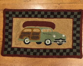PATTERN: Camp Wilderness Rug Hooking Pattern