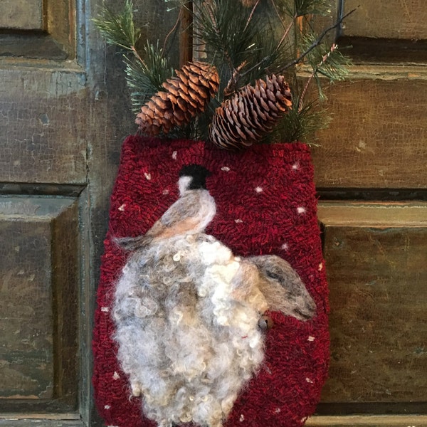 Sheep Rug Hooking Pattern Etsy