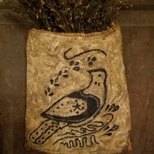 PATRÓN: Patrón de crochet para alfombra de ave del paraíso