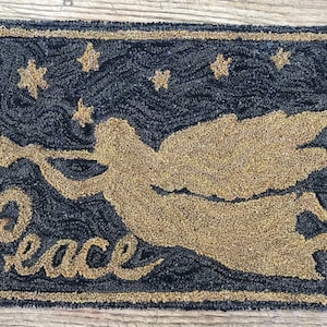 PATTERN: Peace Angel Punch Needle Pattern