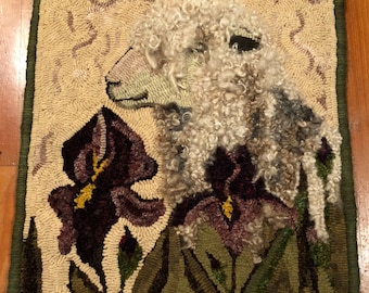 PATTERN:Iris Rug Hooking Pattern