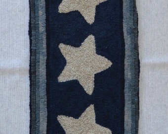 Primitive Stars Rug Hooking Pattern | Etsy