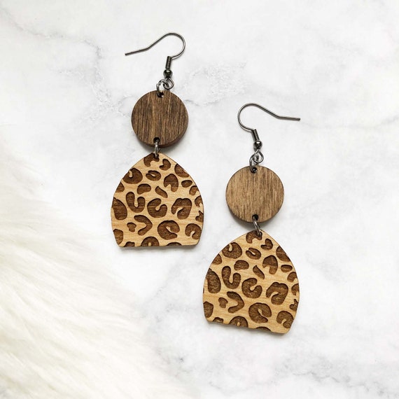 Buy Teardrop Wood Earrings Dangle Yellow Orange Statement Jewelry  Lightweight Bright Color Laser Cut Teardrop Geometric Wood Drop Earrings  Online in India - Etsy