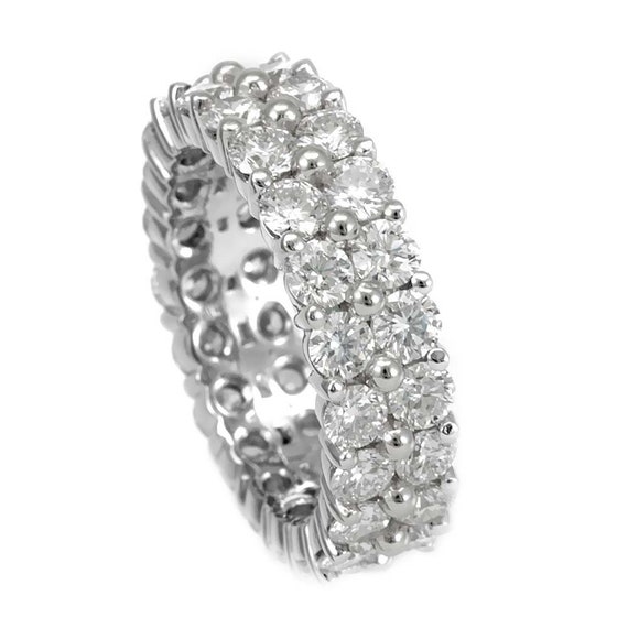Double row eternity best sale ring