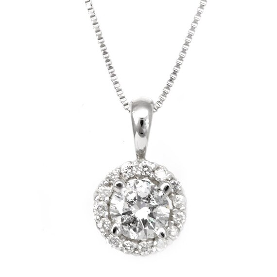 illusion necklace diamond