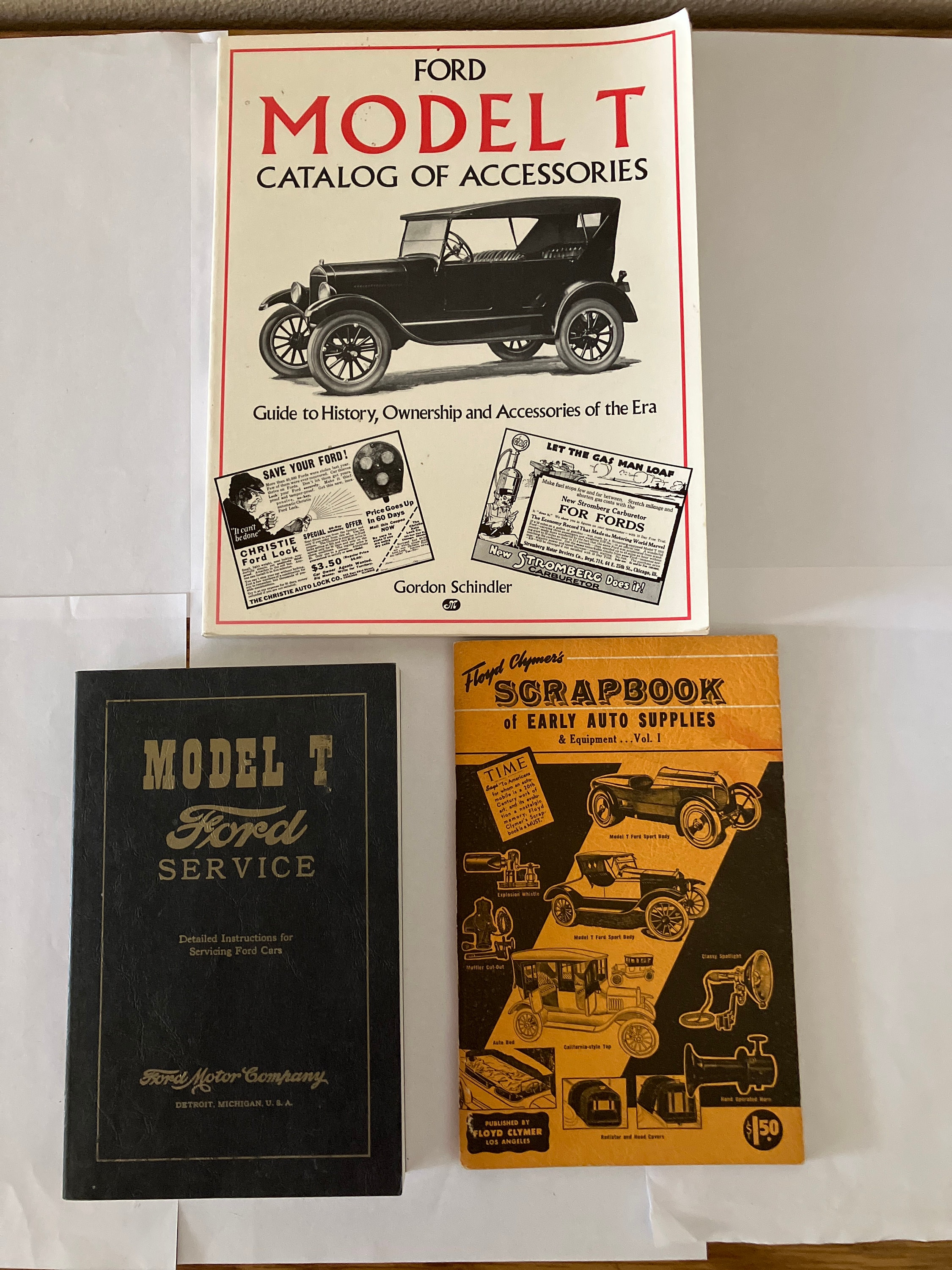 Model T Ford Service Ford Model T Catalog Scapbook of Early Etsy