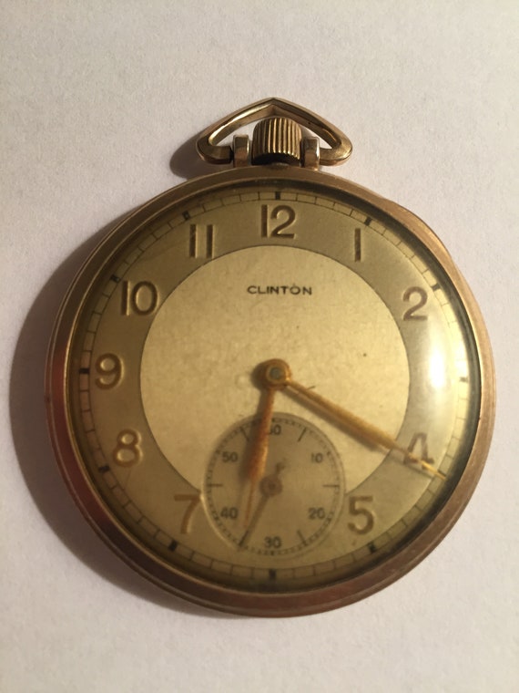 Clinton Pocket Watch - image 1