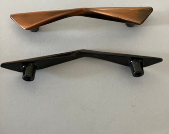 MCM Bronze Bow Tie Drawer Pulls 2