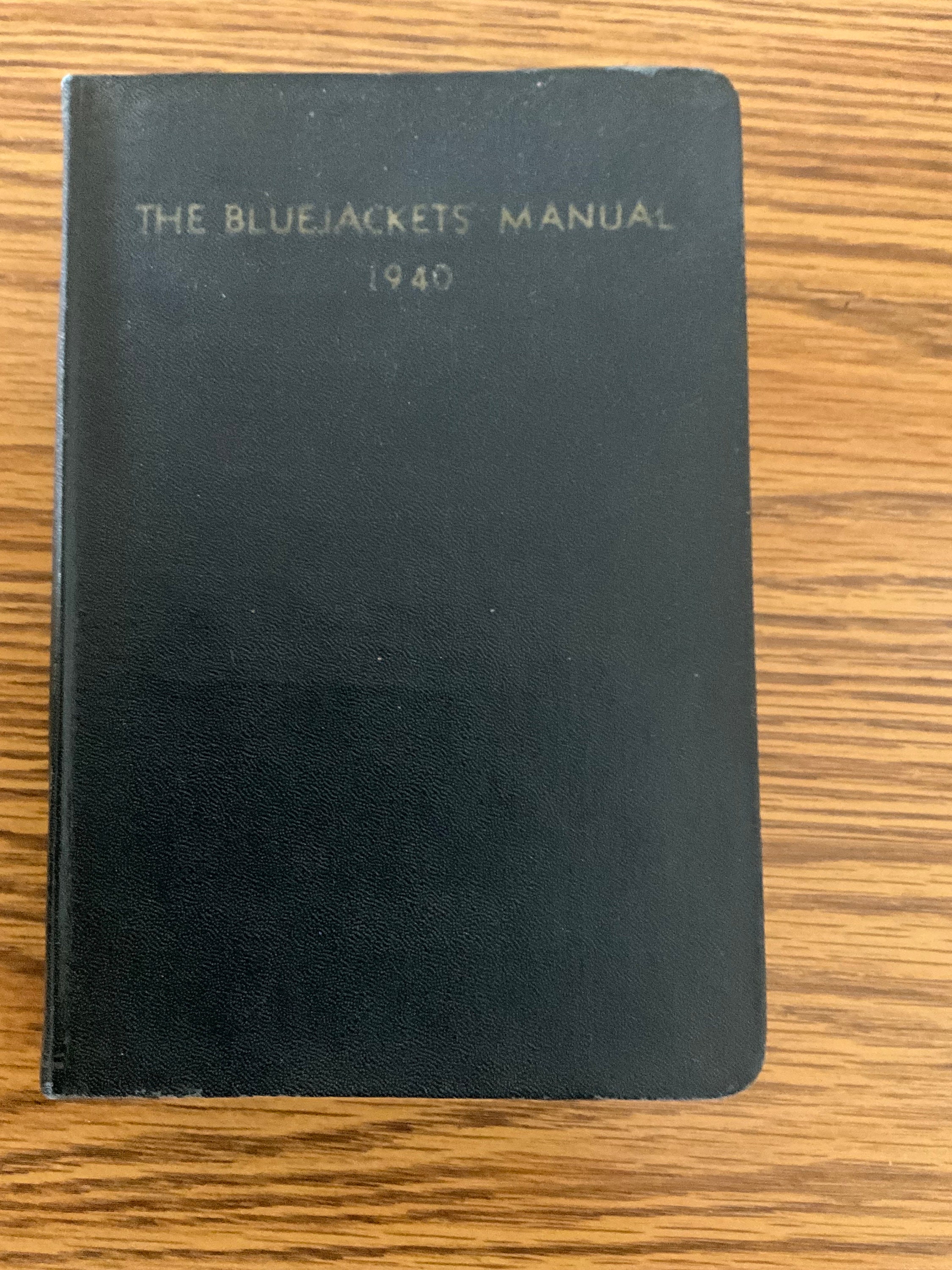 Bluejackets Manual - Etsy