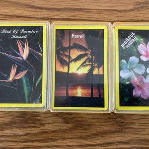 Hawaiian Playing Cards 3 Decks