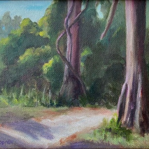 Florida Cypress - Oil Painting 8”x6”