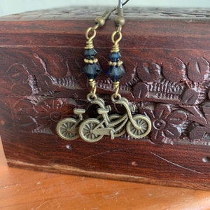 Ride my bicycle earring