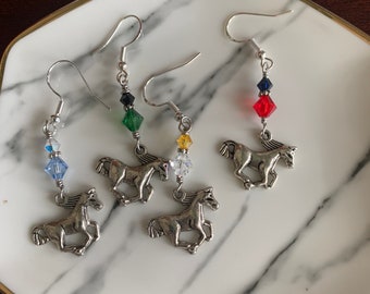 Mighty Mustang Earrings