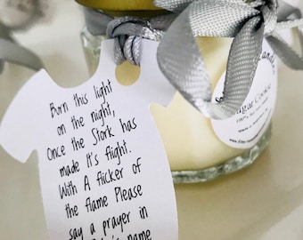 Candle Poem Baby Shower - Etsy
