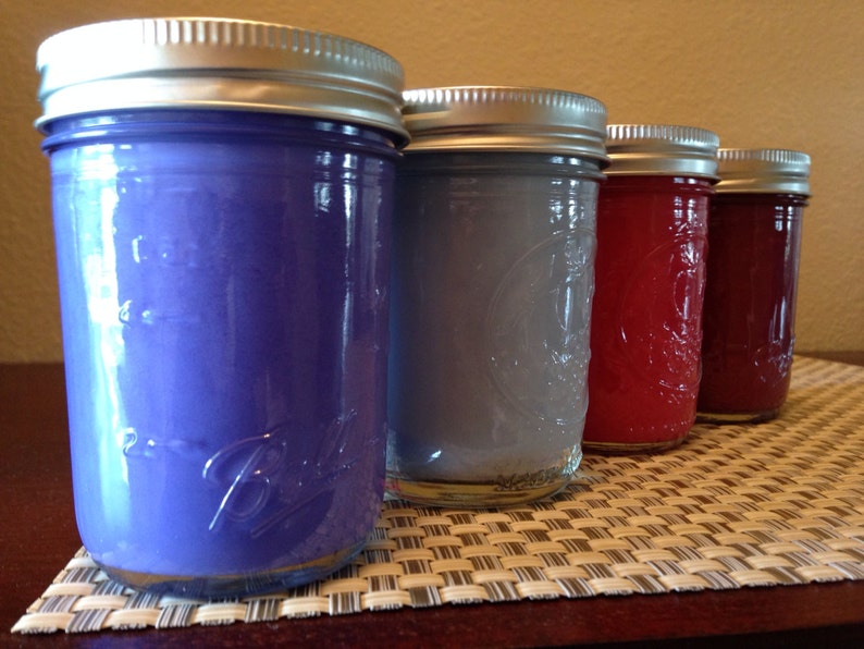 Fall Candles 8 Oz. Ball Mason Jar Candle Made With 100 Soy Etsy