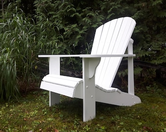 Adirondack Chair Plans - DWG files for CNC machines