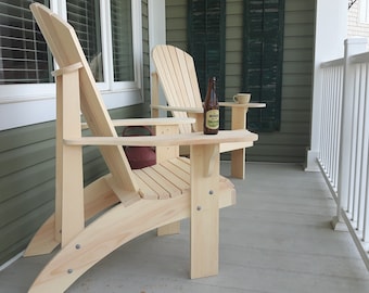 Grandma Adirondack Chair Plans - DWG files for CNC machines