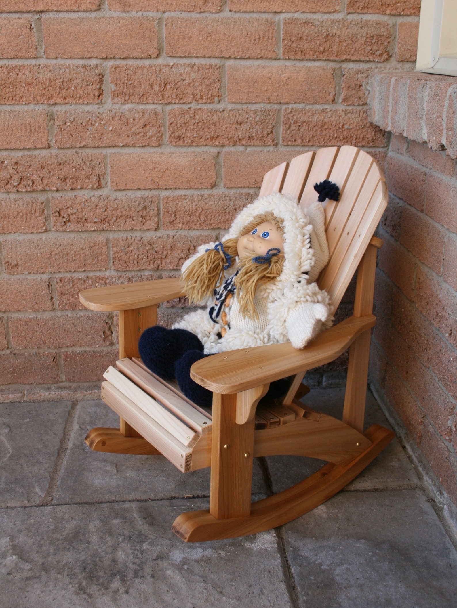 Child Size Adirondack Rocking Chair Plans DWG Files for CNC Etsy