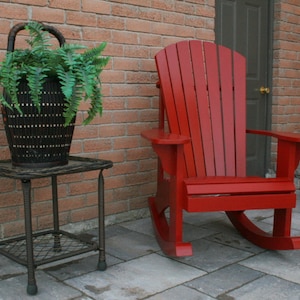 4 PIECE rocker conversion kit for the Grandpa Chair - Downloadable PDF prints 24&quot;x36&quot; full size patterns