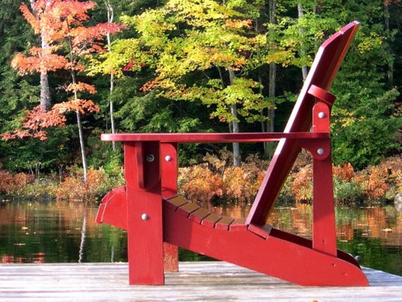 Folding Adirondack Chair Plans - DWG files for CNC machines