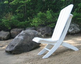 Adirondack Beach Chair Plans - Portable, 2 piece, 2 position - DWG files for CNC machines