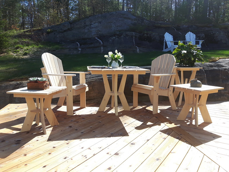Tall outdoor 2024 patio set