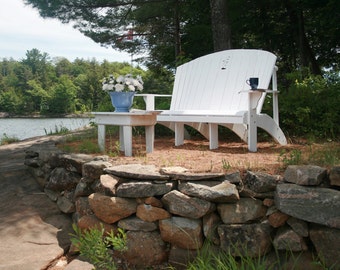 Adirondack Loveseat or Family Bench Plans- DWG files for CNC machines