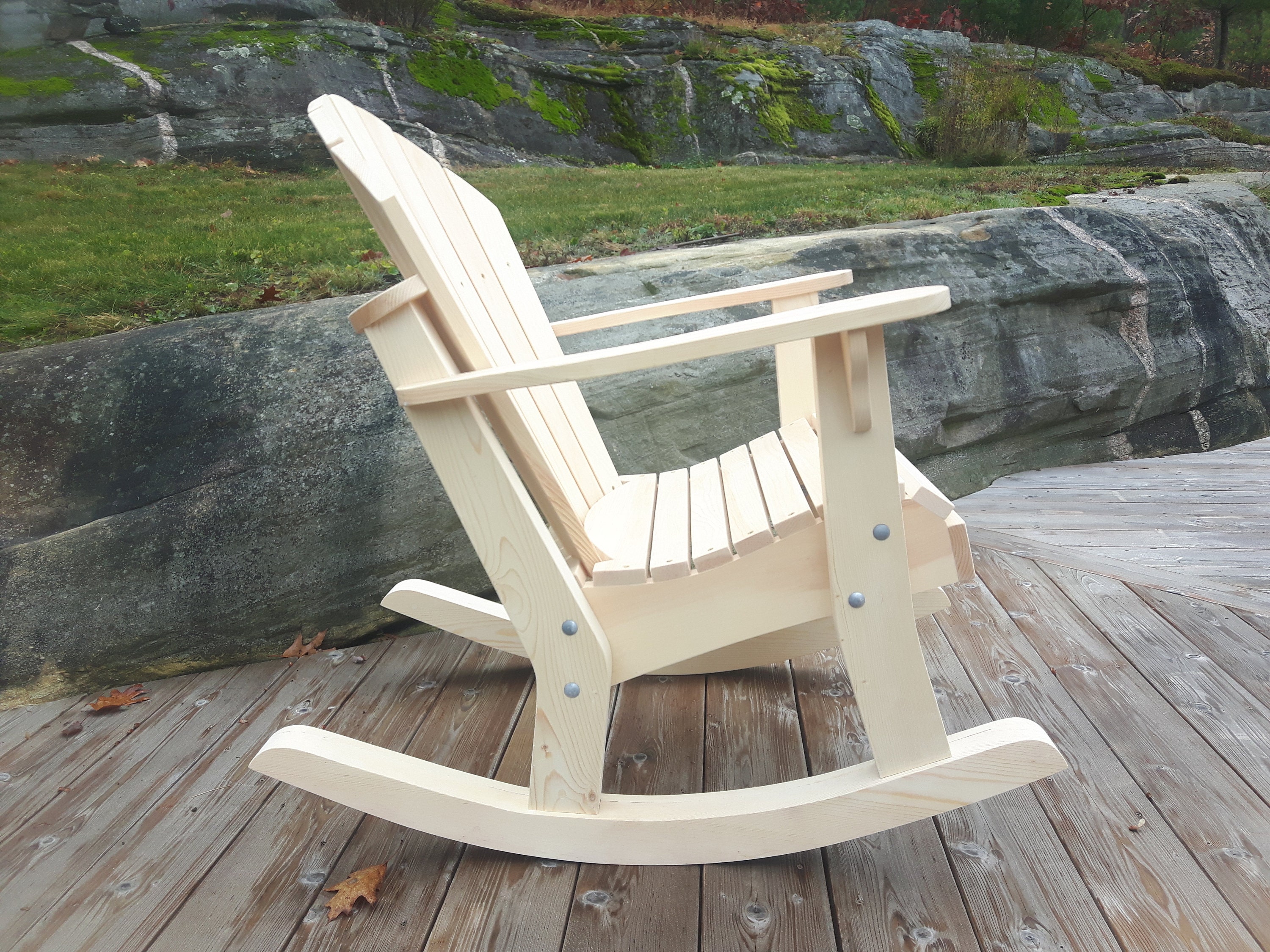 Nanas Adirondack Rocker - Downloadable PDF Prints Full Size Patterns on ...