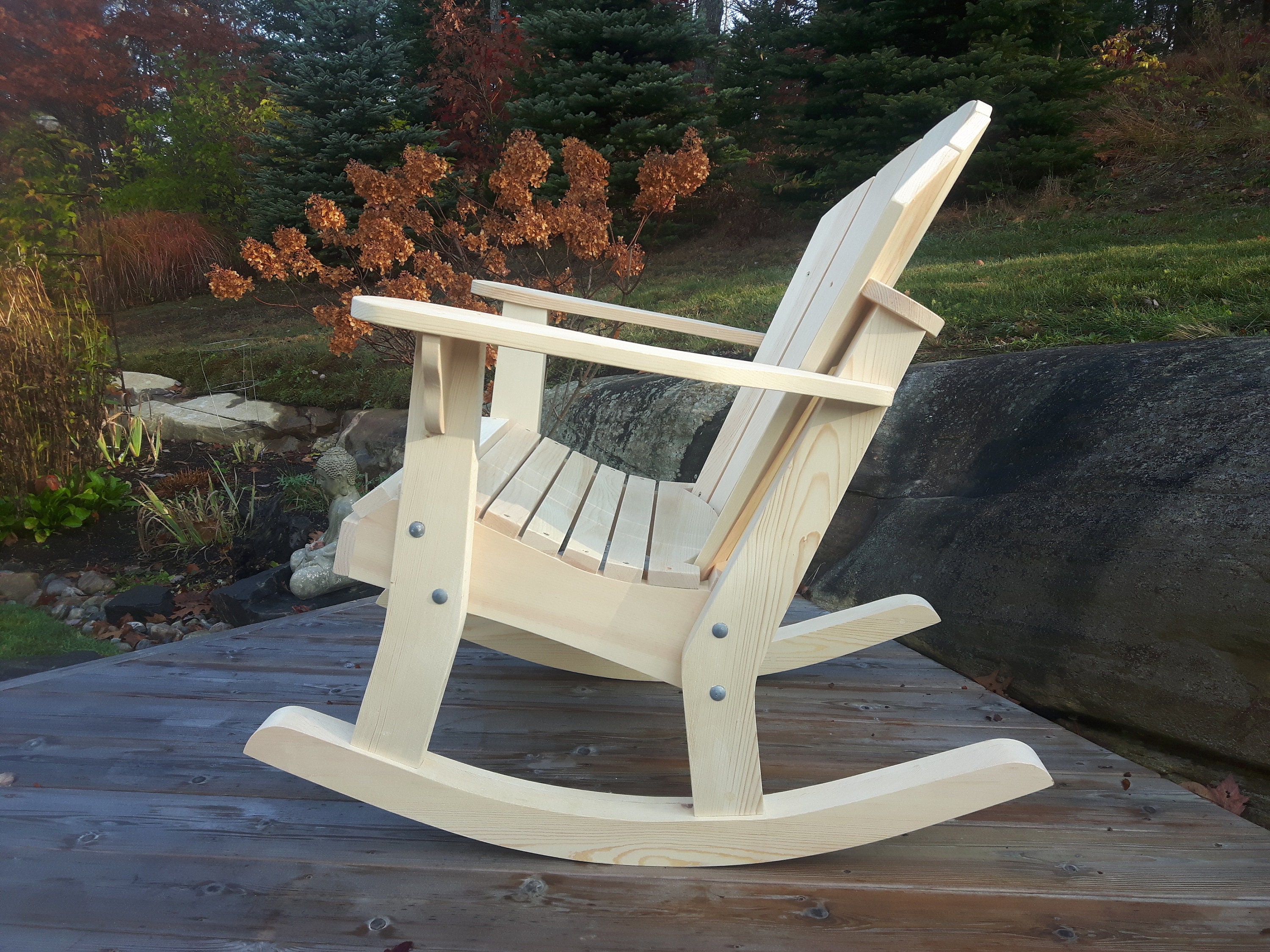 Wooden skull chair sales