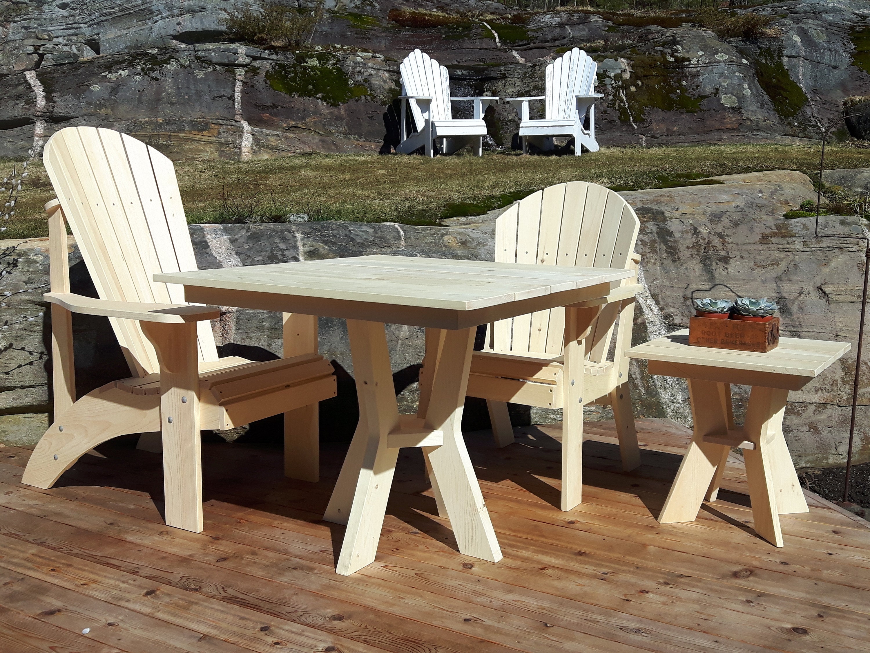 31 Adirondack Plans Digital PDF's print full size | Etsy