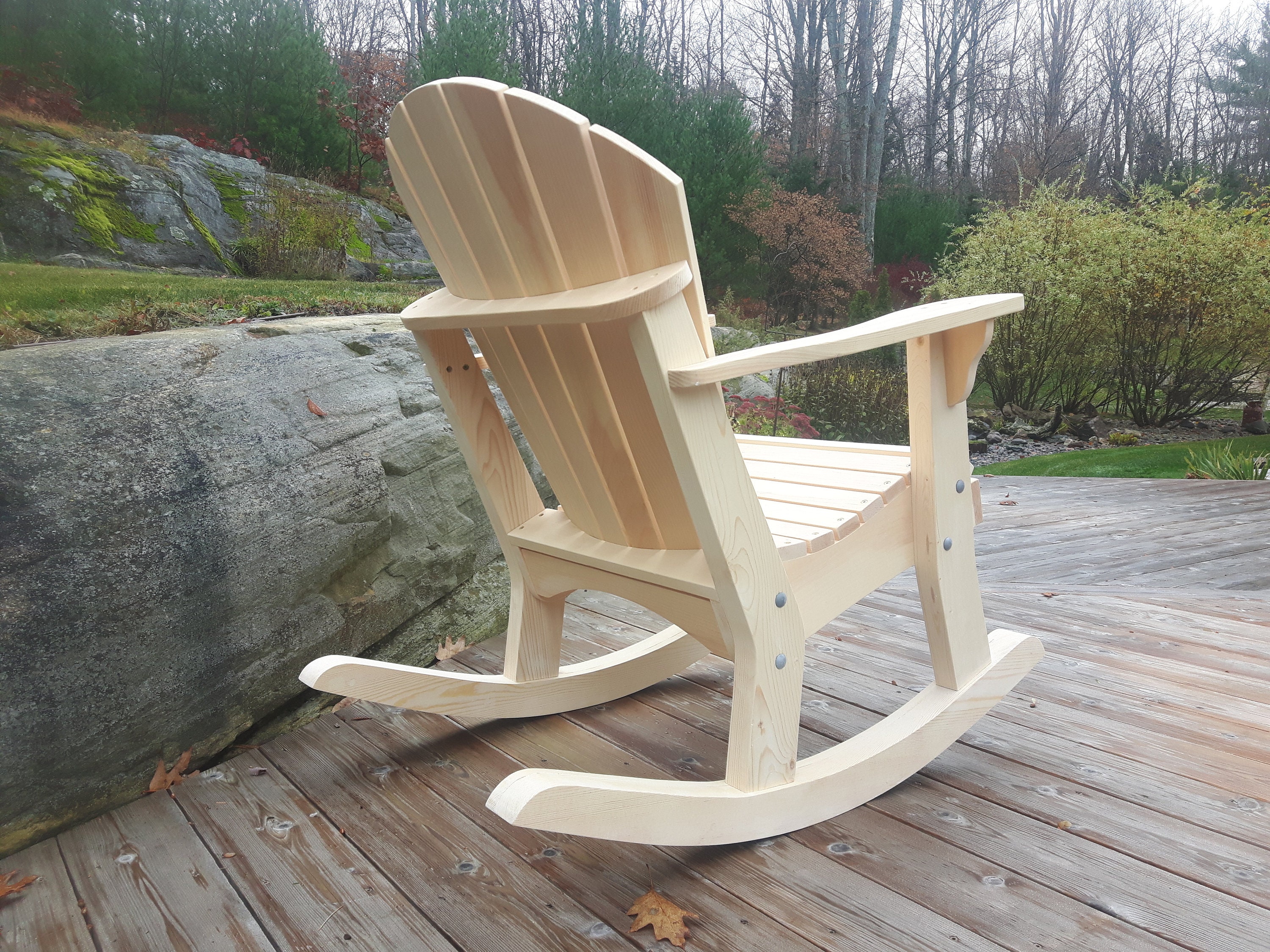 CNC Adirondack Rocker - DWG Files for CNC Machines - Etsy Canada