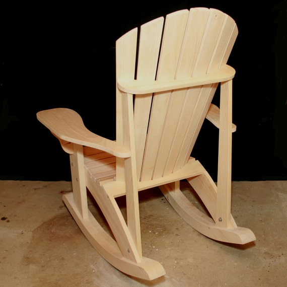 Adirondack Rocking Chair RETROFIT Kit Plans for the 
