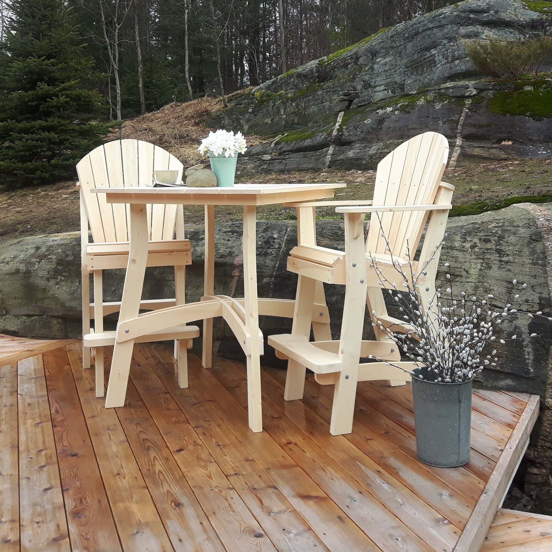 Adirondack high on sale top table