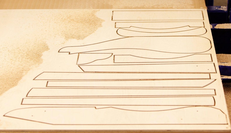 Adirondack Chair Plans DWG files for CNC machines image 8