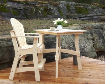 Adirondack Tall Chairs - DWG Files for CNC Machines - Etsy