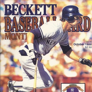 4 Becket Baseball Price Guides With Don Mattingly On The CoverFREE SHIPPING image 1