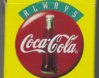 Always Coca Cola Playing Cards Vintage 1994 Very Nice and FREE SHIPPING!!!!