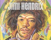 Jimi Hendrix US Postal Service 16 Stamp Commemorative Sheet quot MINT quot