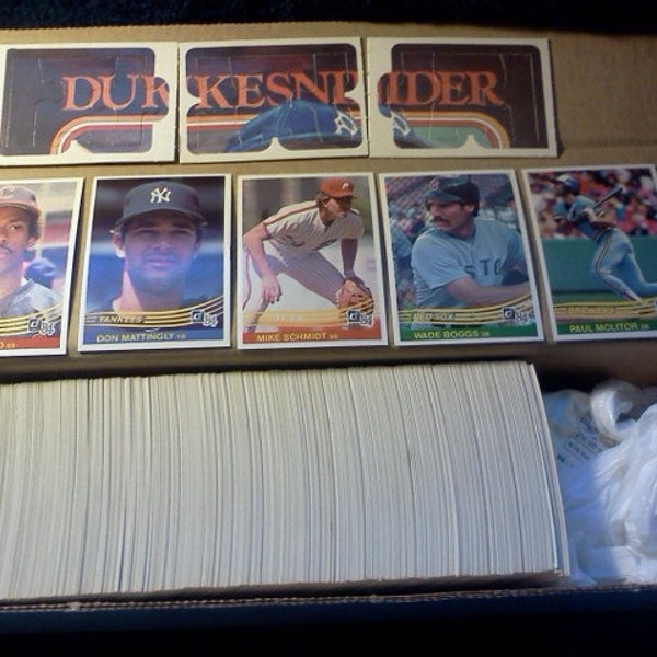 Baseball Card Sets Etsy