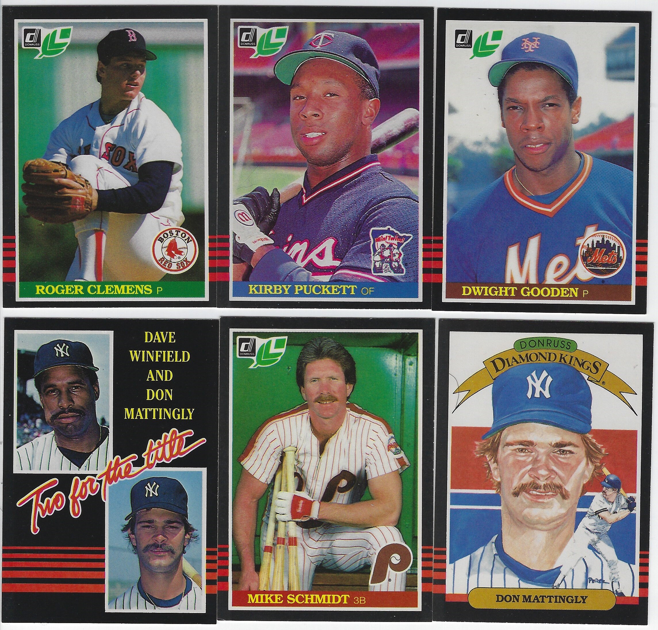 1985 Donruss Leaf Baseball Card Set 264 Cards With Etsy