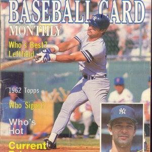 4 Becket Baseball Price Guides With Don Mattingly On The CoverFREE SHIPPING image 4