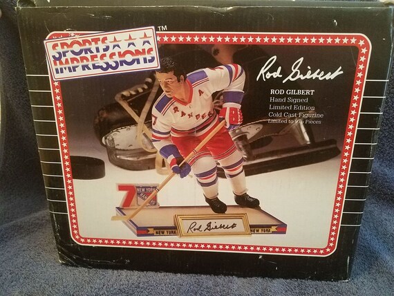 Rod Gilbert Rangers 90th Anniversary Hockey Vintage TWIG beer tap handle