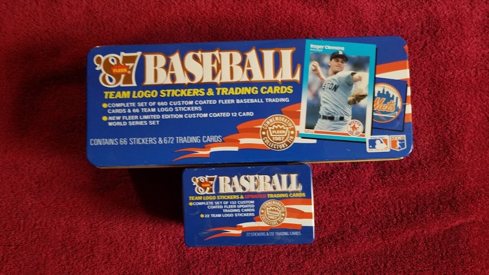 thumbnail image 2 of 1987 Fleer Baseball Complete Set NM/MT (660) (23-346) – Baseball Card... 2 of 11