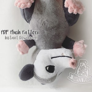 Hanging Possum PDF Plush Pattern