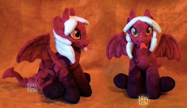 Modello peluche PDF Pony seduto di Noxxplush immagine 6